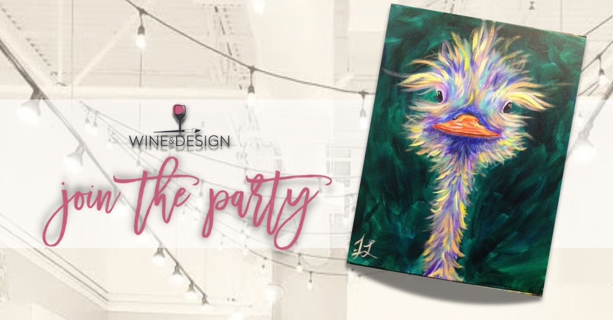 SIP + PAINT  | OZZIE THE OSTRICH