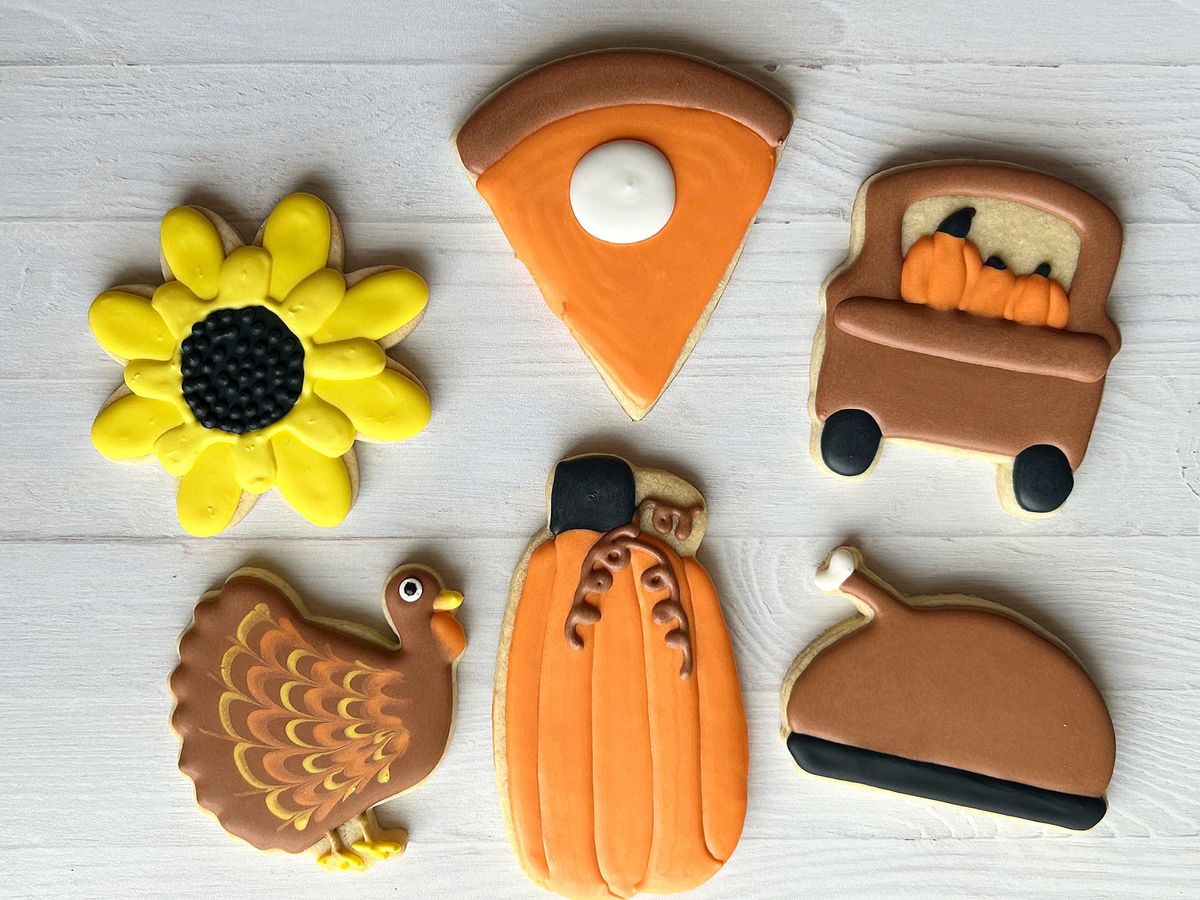 Thanksgiving Cookie Decorating Class - Bristol