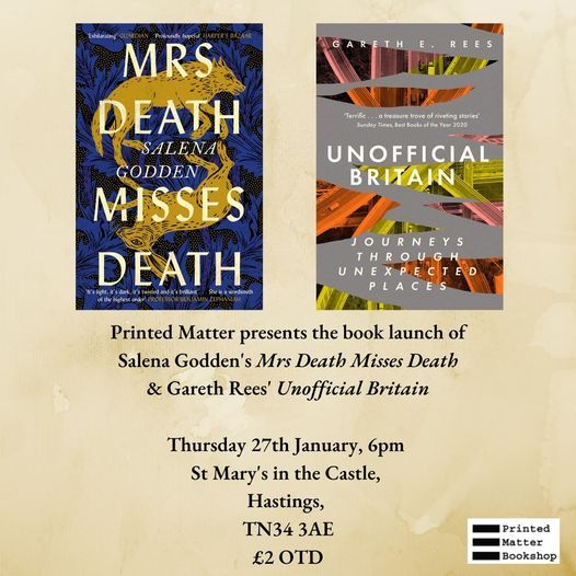Mrs Death Misses Death & Unofficial Britain launch