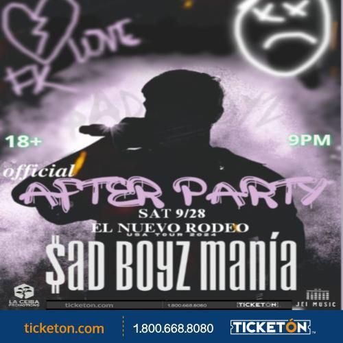 AFTER PARTY OFICIAL SAD BOYZ MANIA