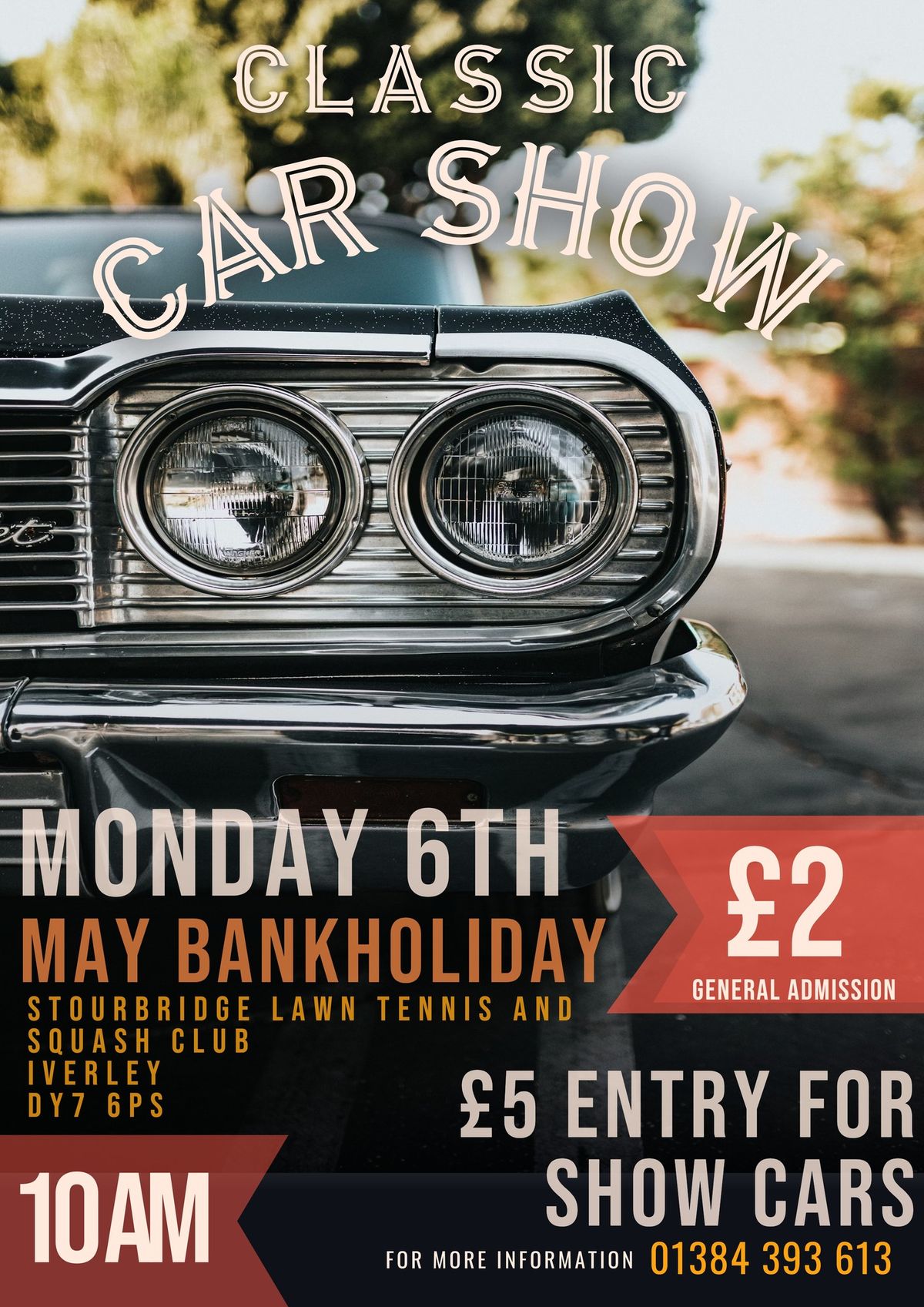 Stourbridge Lawn Tennis and Squash Club Classic Car Show