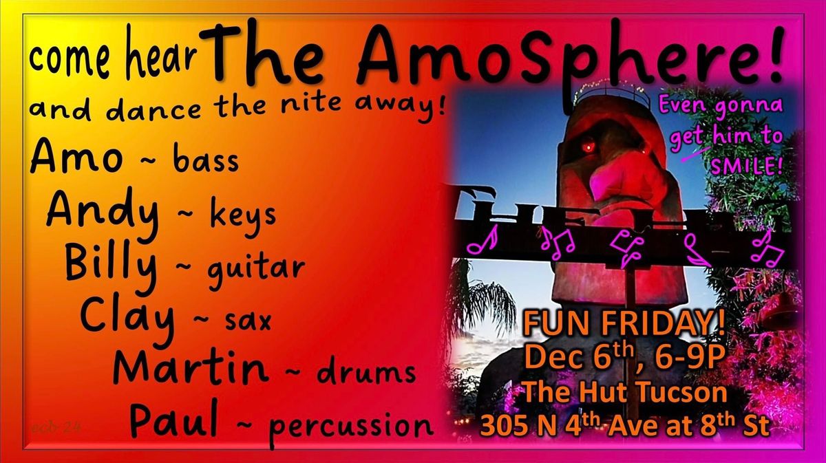 THE AMOSPHERE! ROCKIN\u2019 THE HUT!  \ud83d\udc9c