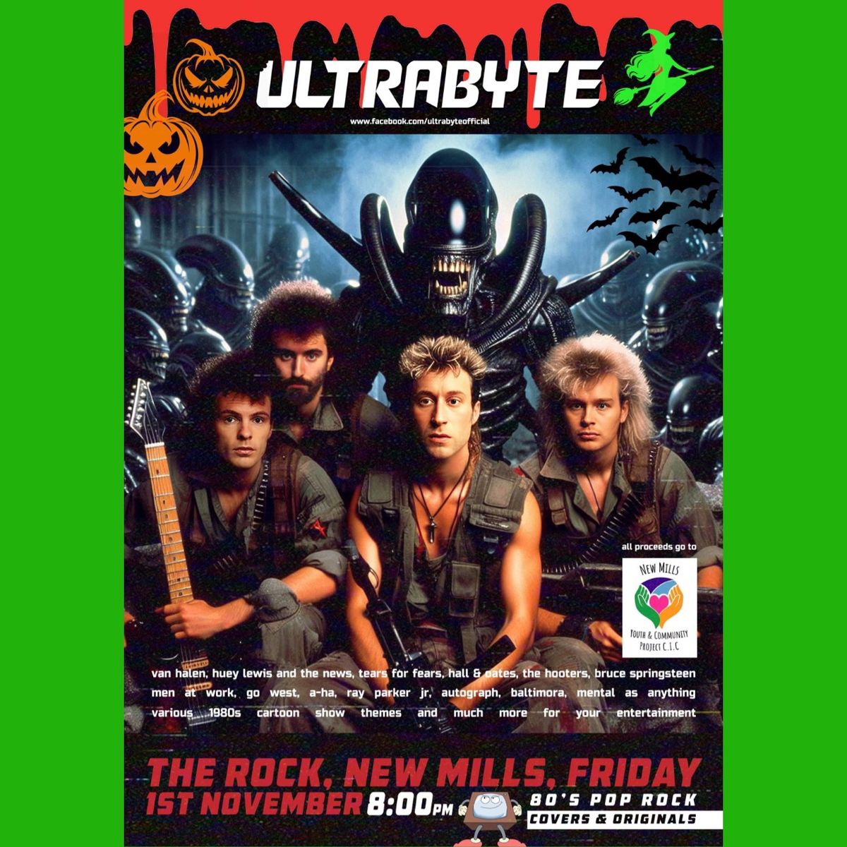 Halloween Party and Ultrabyte Gig \ud83c\udf83\ud83c\udfa4\ud83c\udfb8\ud83d\udc80