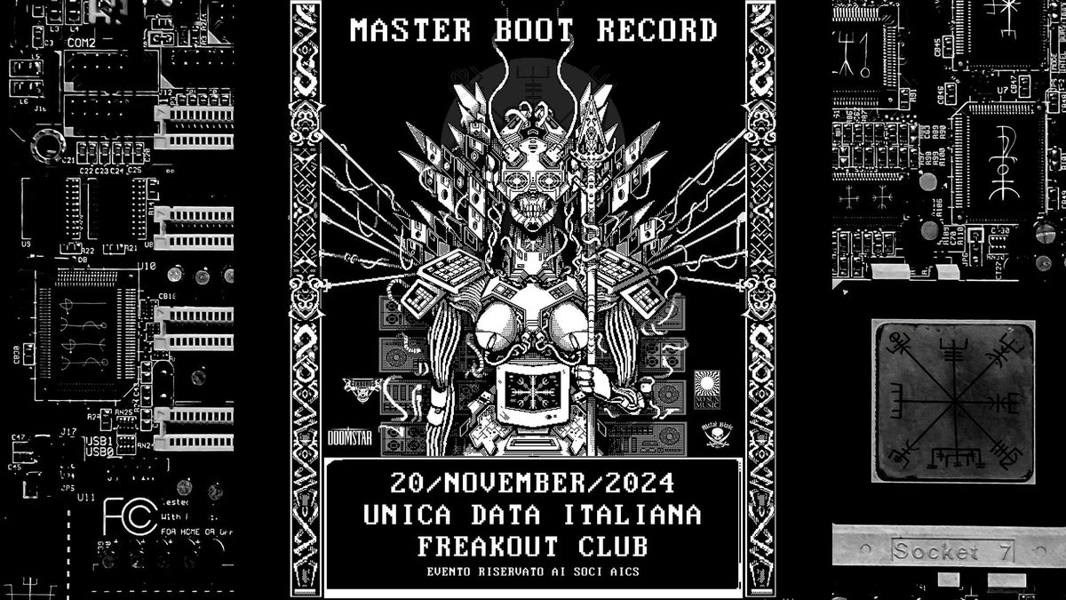 MASTER BOOT RECORD | UNICA DATA ITALIANA | Freakout Club