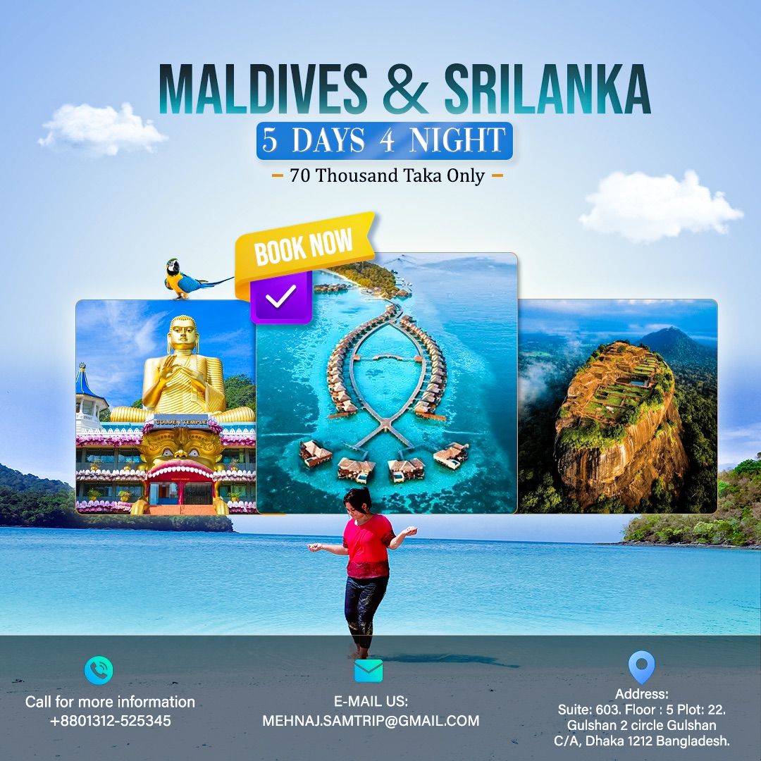 Experience the Best of Maldives & Sri Lanka with an Unbeatable Offer!