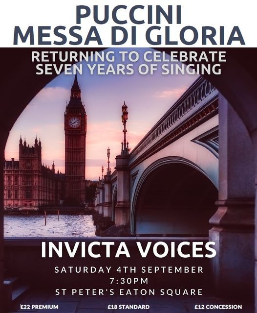 Invicta Voices - Puccini Messa di Gloria