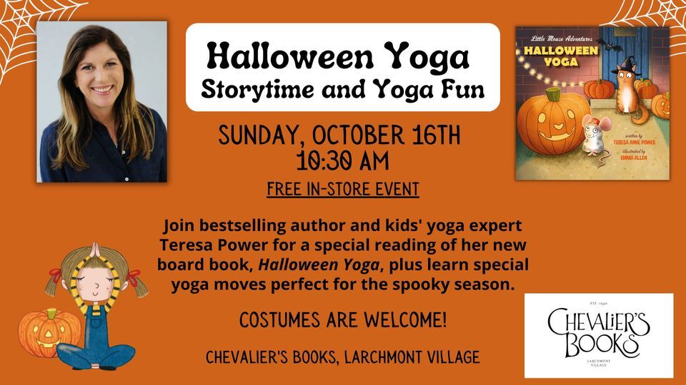 Free In-Person Storytime with Teresa Power at Chevalier\u2019s Books in Los Angeles