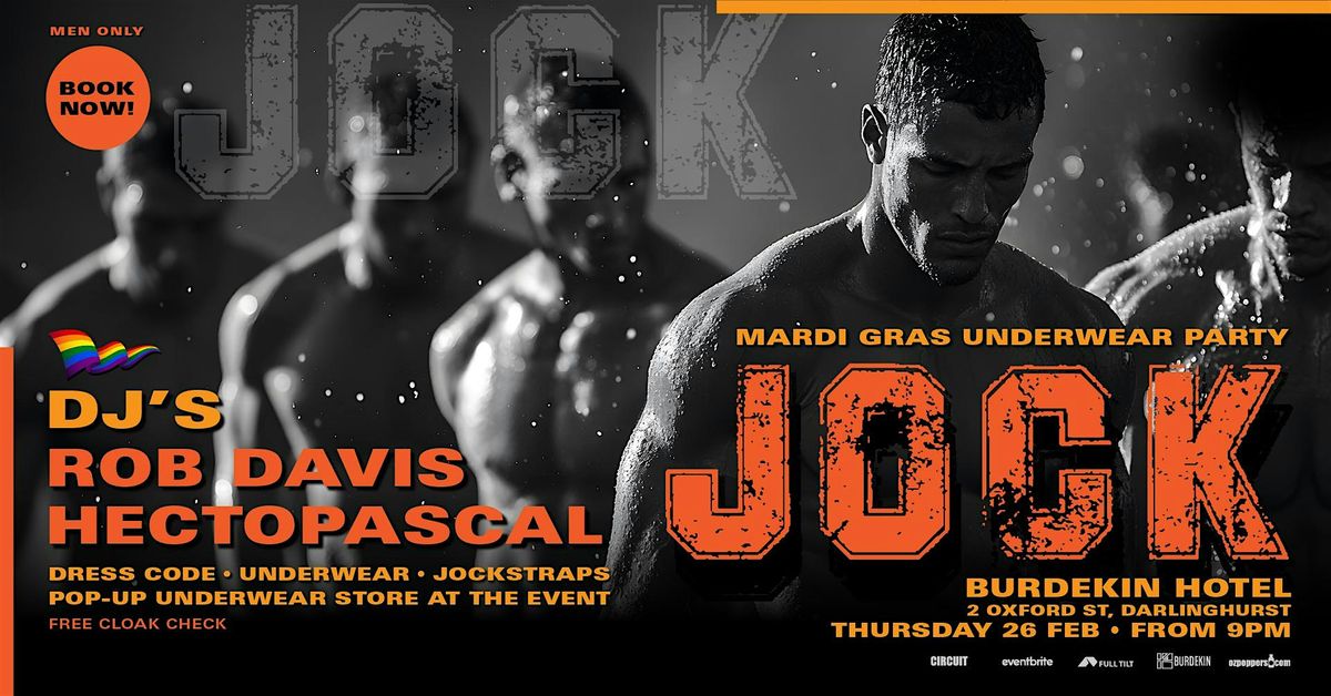 JOCK Mardi Gras Underwear Party