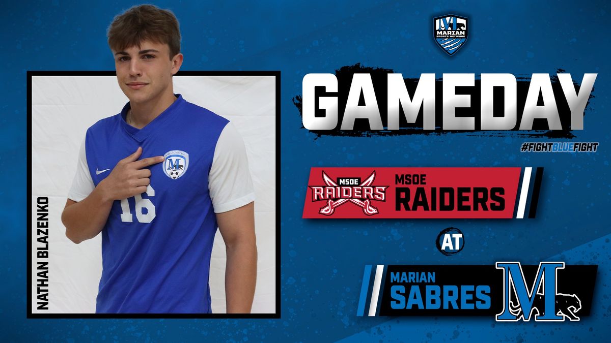 Marian Men's Soccer vs. MSOE