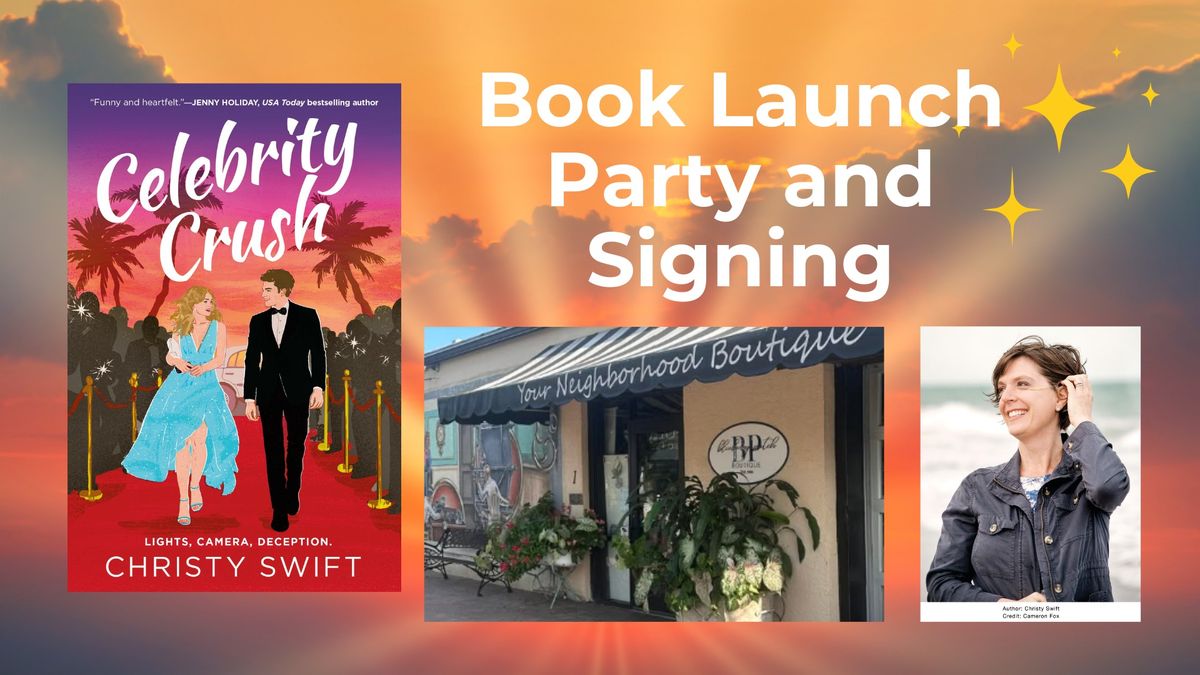 Celebrity Crush Book Launch 