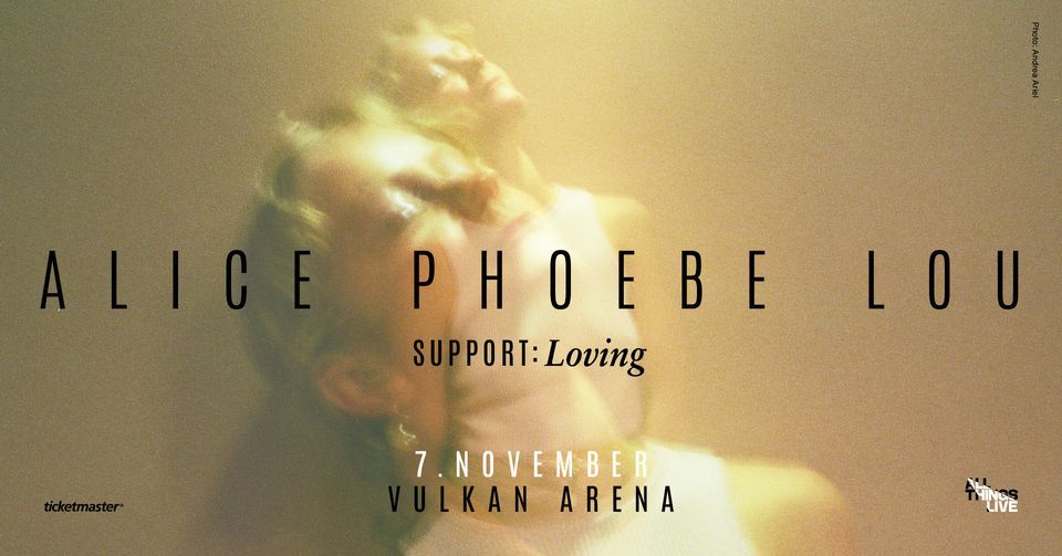 Alice Phoebe Lou \/\/ Support: Loving \/\/ Vulkan Arena \/\/ Oslo