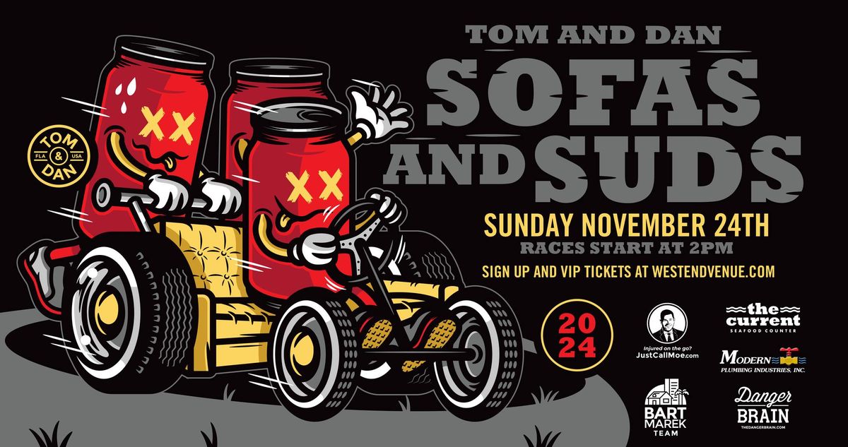 Sofas & Suds 2024 Racer Rules and Registration, SIGN UP YOUR TEAM NOW!