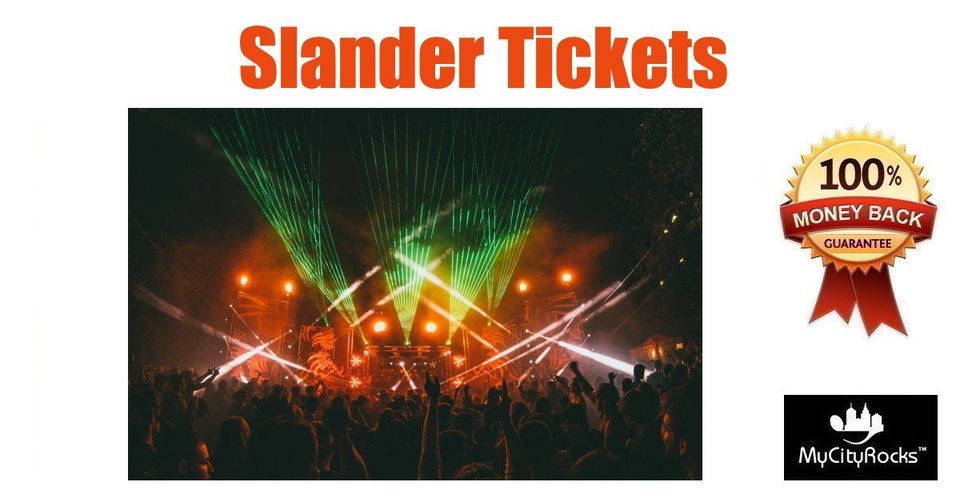 Slander - DJ Tickets Sacramento CA Heart Health Park