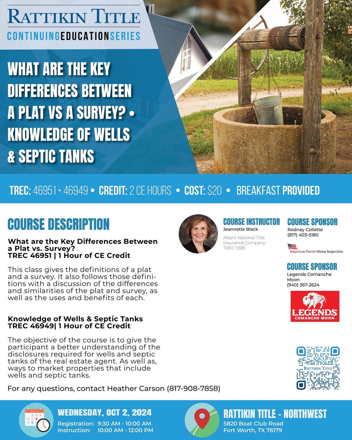 What are the Key Differences Between a Plat vs. Survey? \u2022 Knowledge of Wells & Septic Tanks