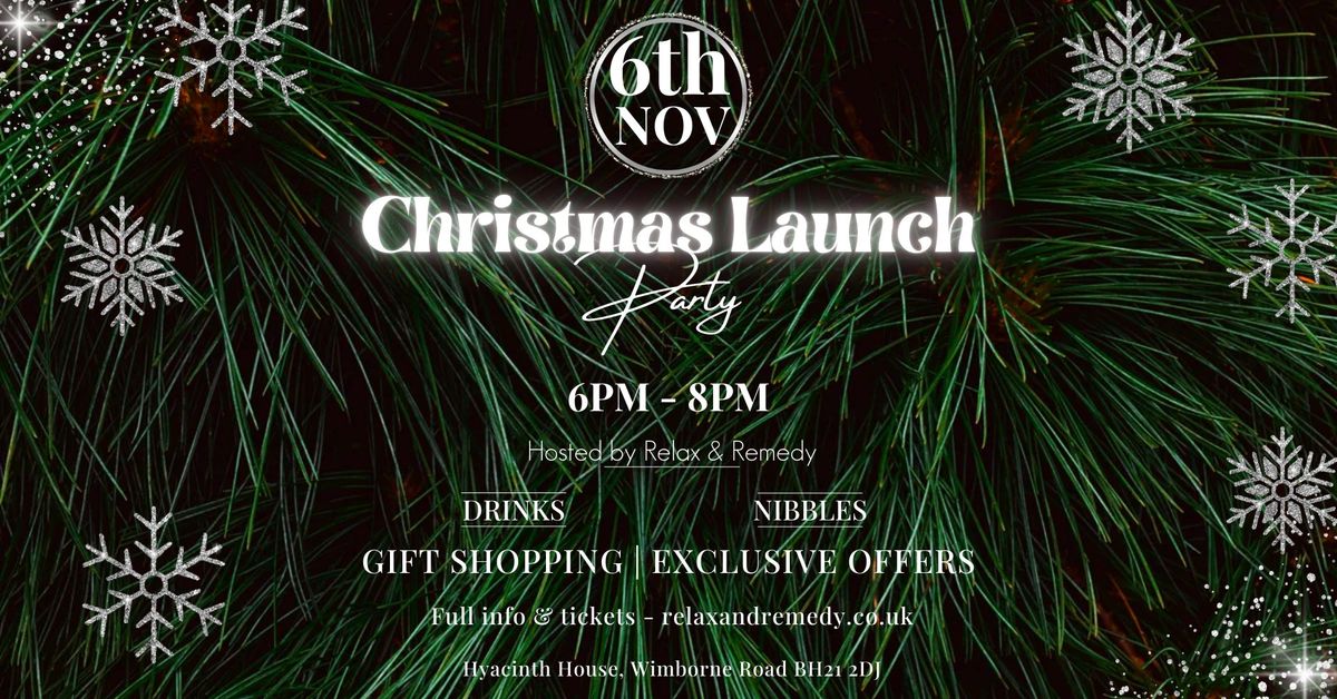 Christmas Launch Party