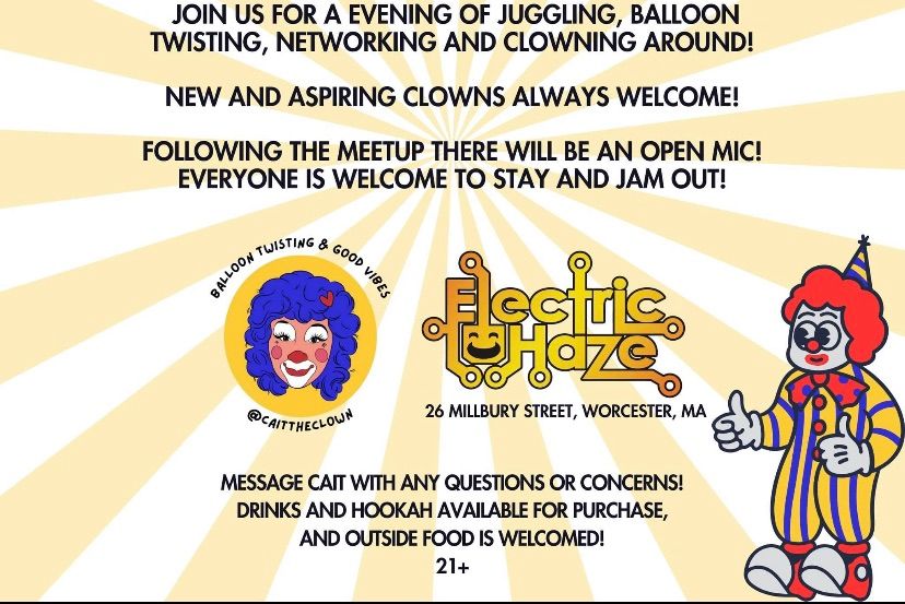 9\/26* Woo Clown Alley Meetup at Electric Haze (FREE EVENT)