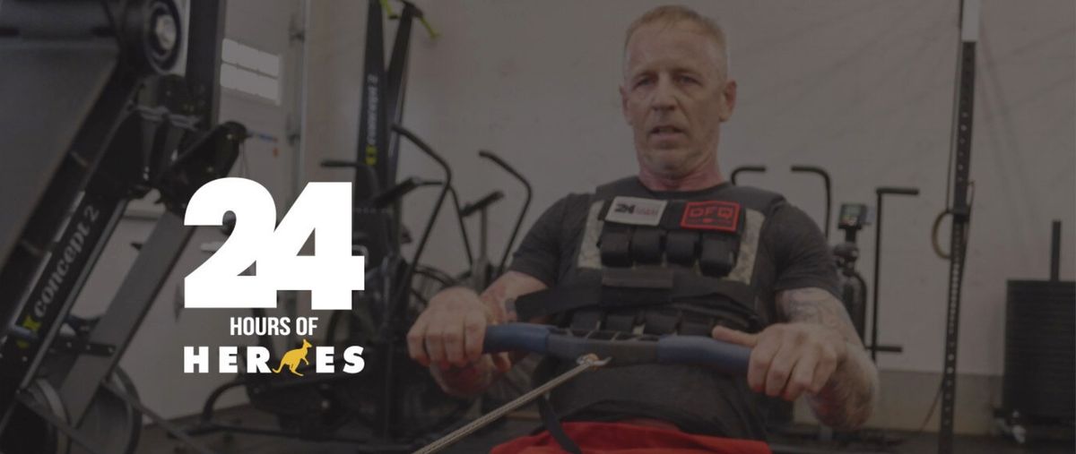 24 HOURS OF HEROES  FUNDRAISING FOR OUR HEROES - 2025