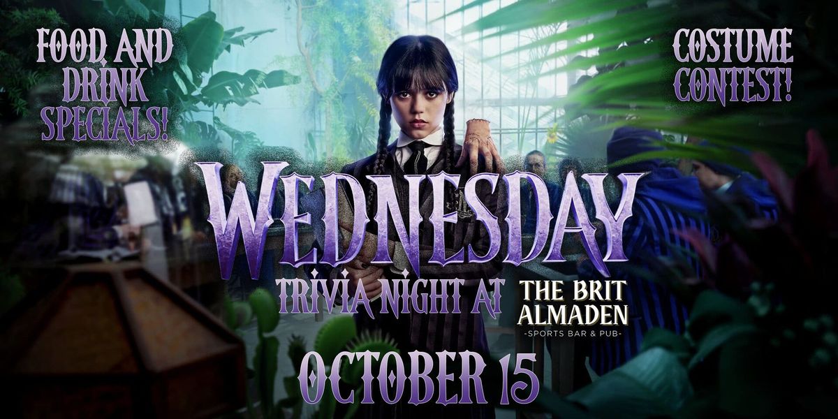 Wednesday Trivia Night at The Brit Almaden!