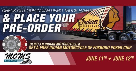 Indian Motorcycle Demo Truck - Foxboro