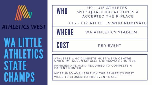 WA Little Athletics State Championships