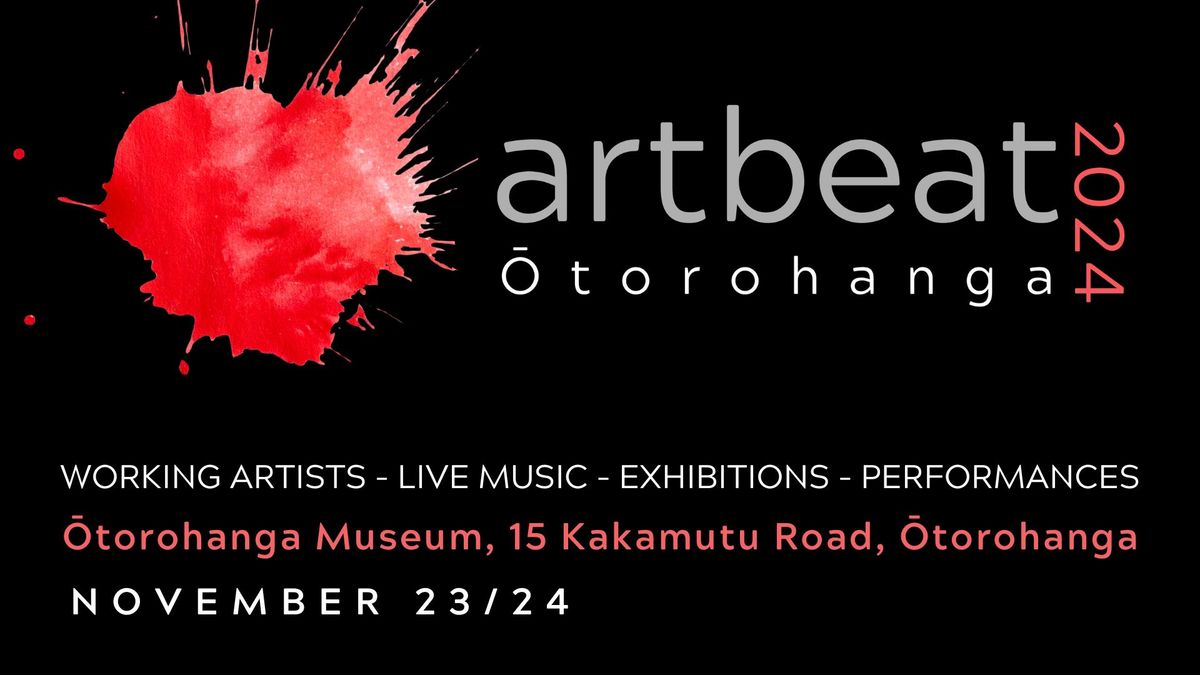 ArtBeat \u014ctorohanga 2024 - Artists - Music - Exhibitions - Performances