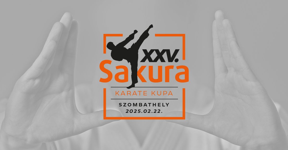 XXV. SAKURA KARATE KUPA