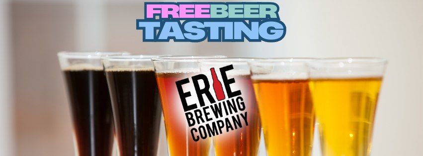 Free Beer Tasting with Erie Brewing Company