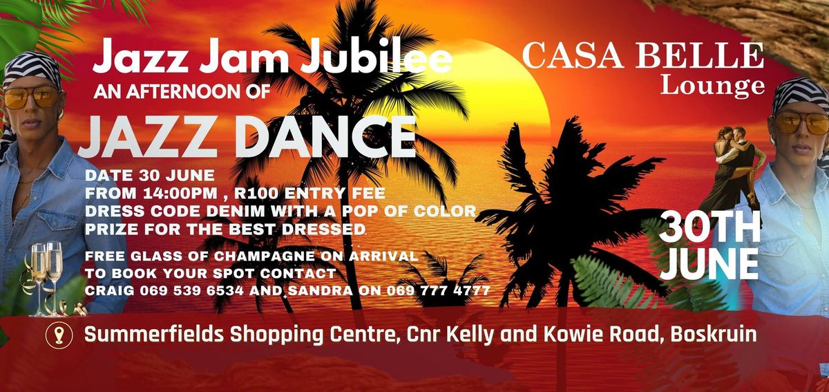 \ud83c\udfb7\u2728 Casa Belle Lounge Presents: Jazz Jam Jubilee! \u2728\ud83c\udfb7