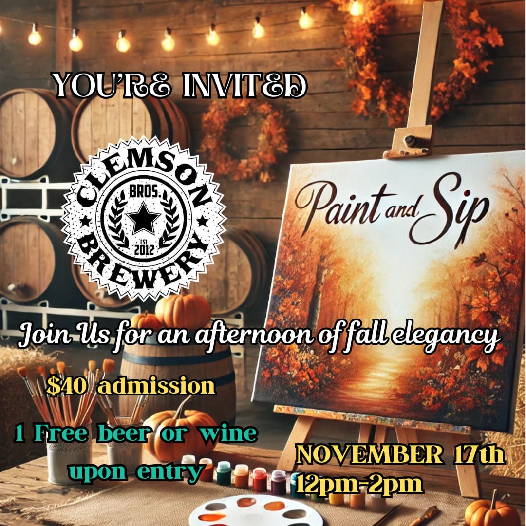 Paint & Sip 