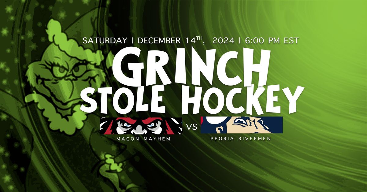 Peoria at Macon - Grinch Stole Hockey