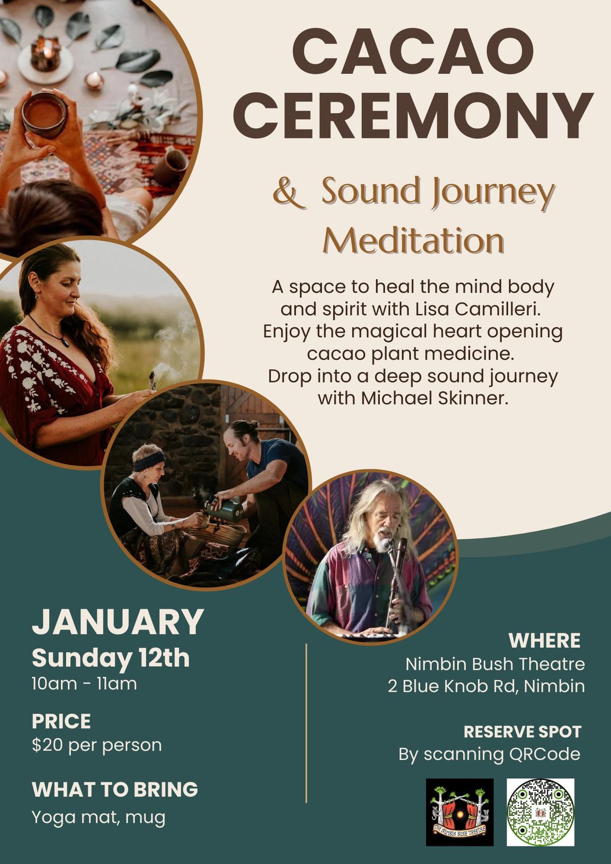 Cacao Ceremony & Sound Journey Meditation 