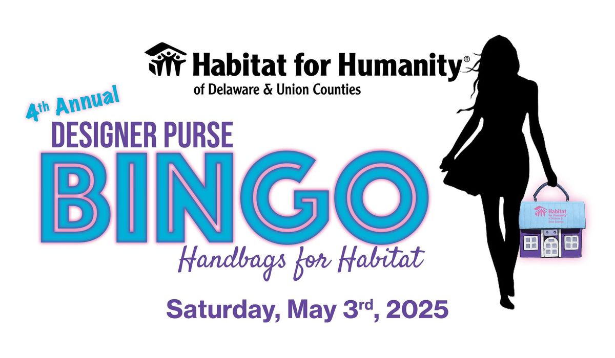 4th Annual Habitat Designer Purse Bingo