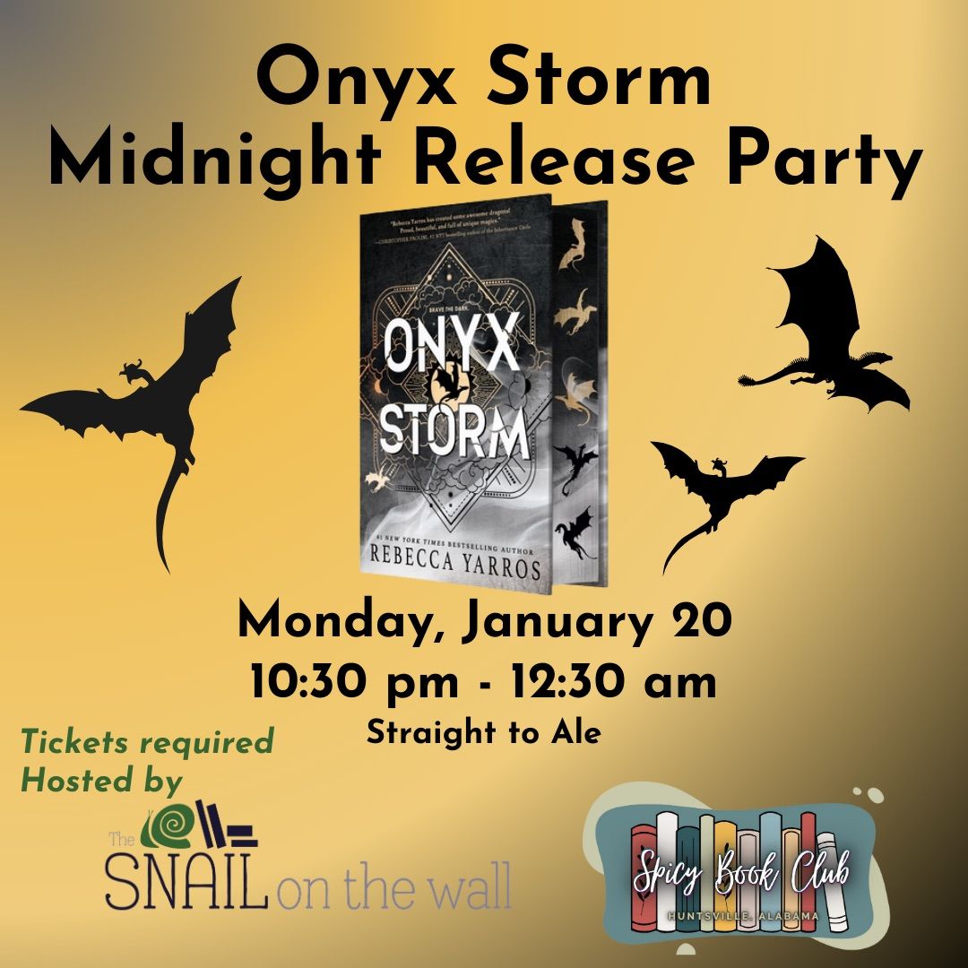 SBC Social: Onyx Storm Midnight Release Party