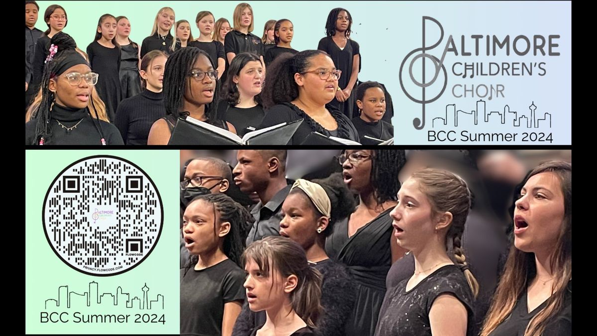 Baltimore Children's Choir: Free concert at St. Olave's!