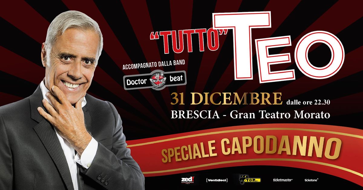 Teo Teocoli in "TUTTO TEO" Speciale Capodanno