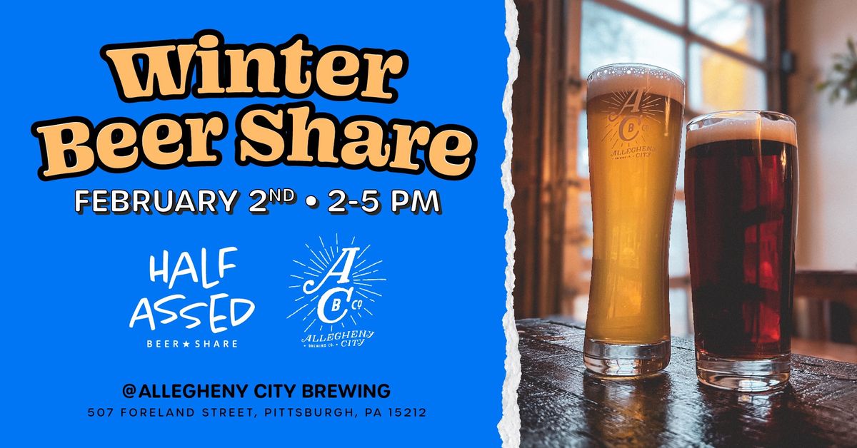 Half Assed Beer Share - Winter \u201825 Share