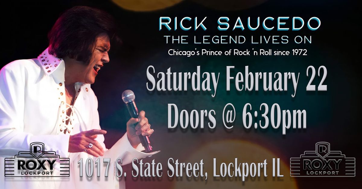 Rick Saucedo - Elvis Tribute Show in Lockport - Feb 22, 2025