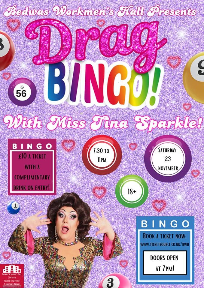 Drag Bingo with Miss Tina Sparkle