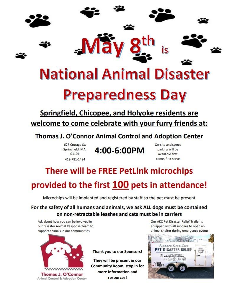 National Animal Disaster Preparedness Day 