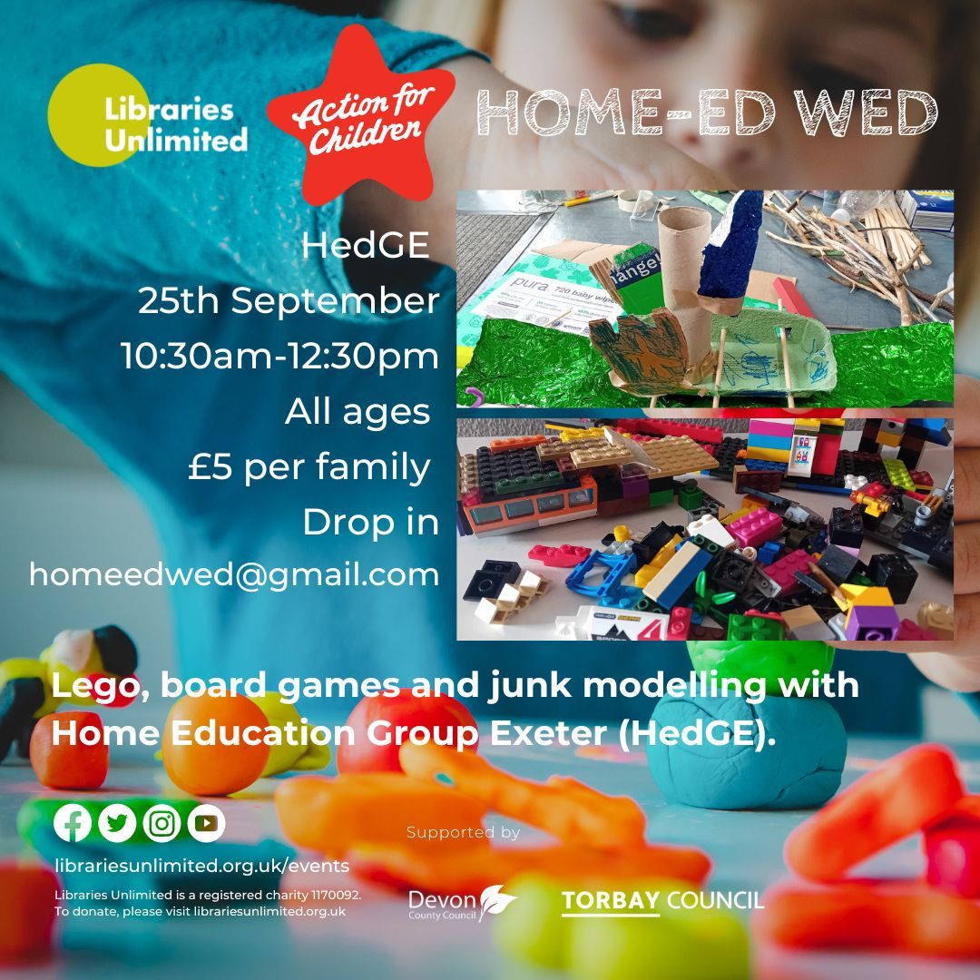 HedGE - Lego, board games and junk modelling with Home Education Group Exeter