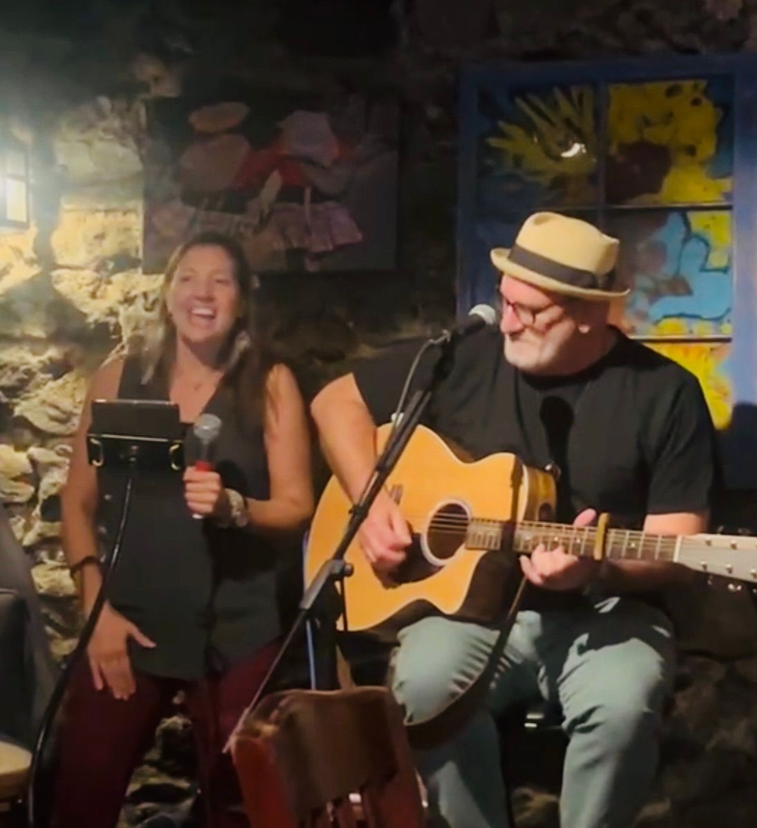 Stefanie Meilinger & Michael Gray at Porters Pub