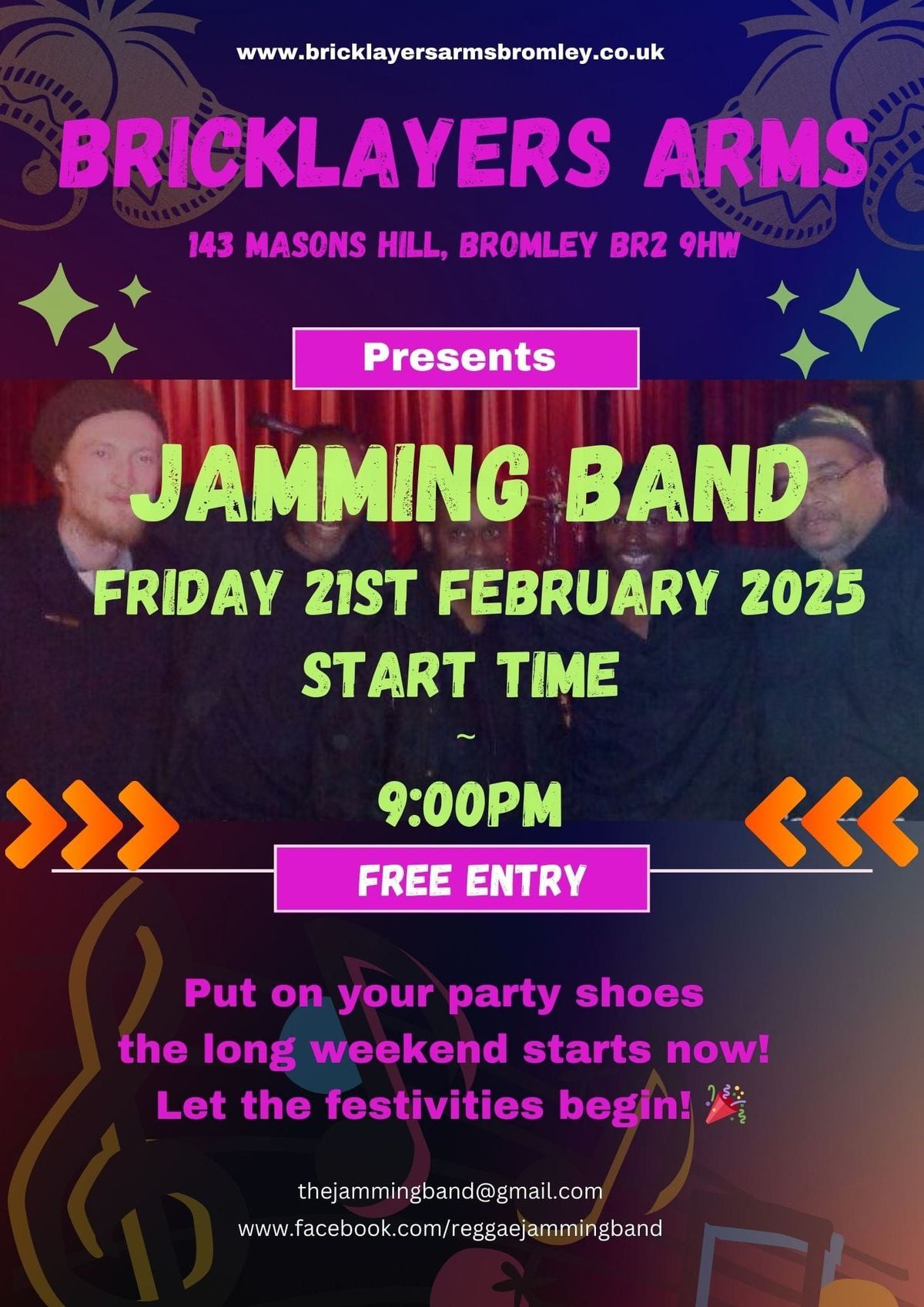 Time to Party with Jamming Band 