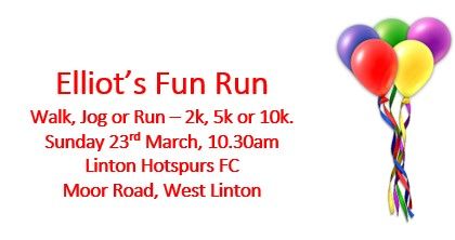 Elliot's Fun Run