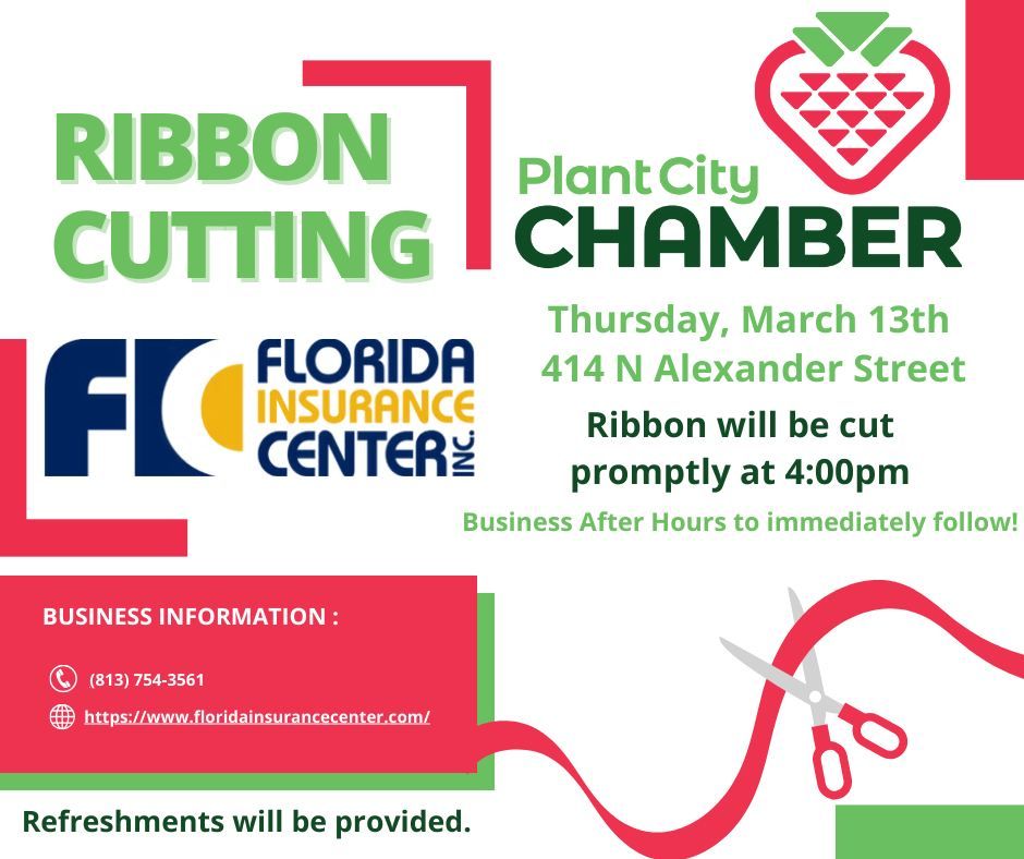 Ribbon Cutting Ceremony - Florida Insurance Center