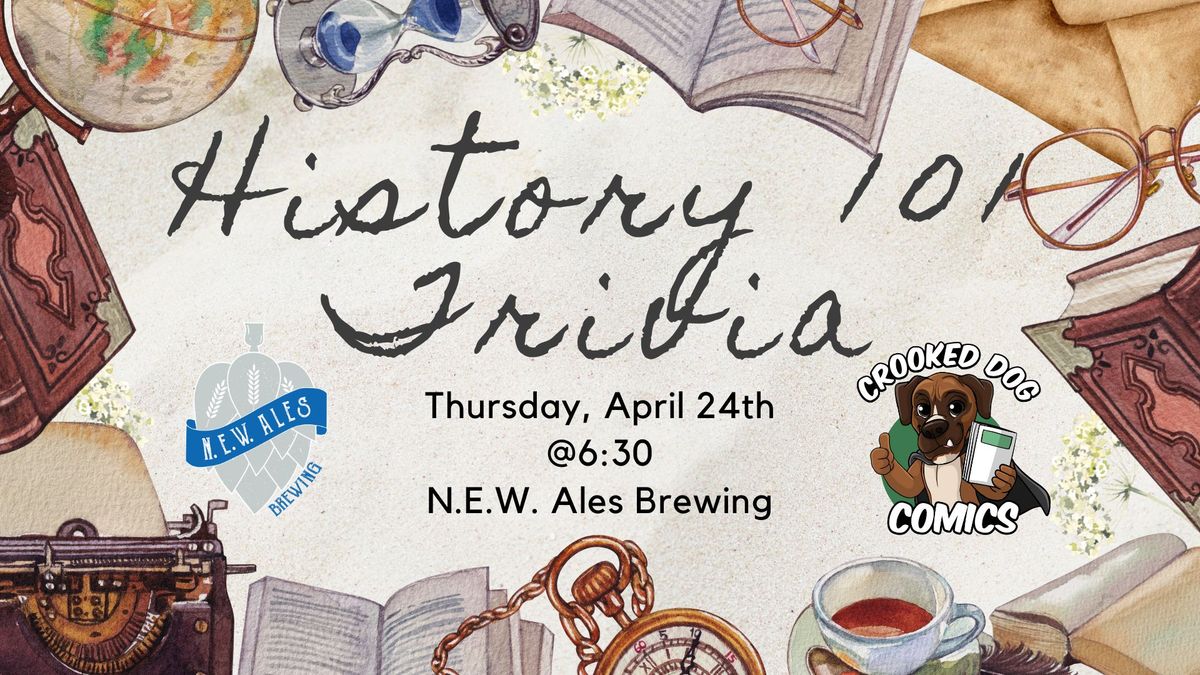 History 101 Trivia at N.E.W. Ales Brewing