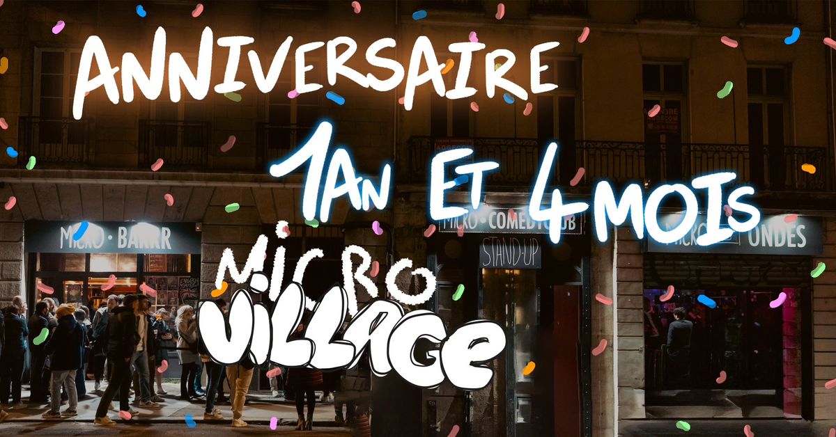 Anniversaire du Micro Village