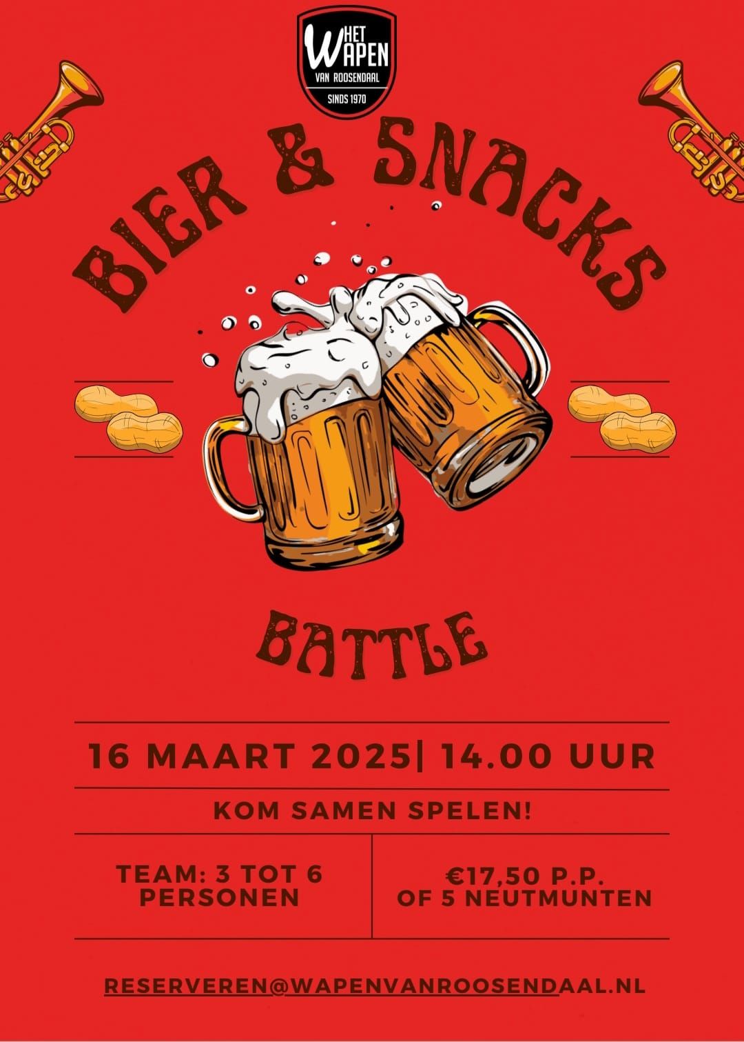 Bier en Snacks Battle