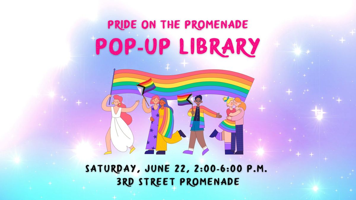 Pride on the Promenade - Pop-Up Library