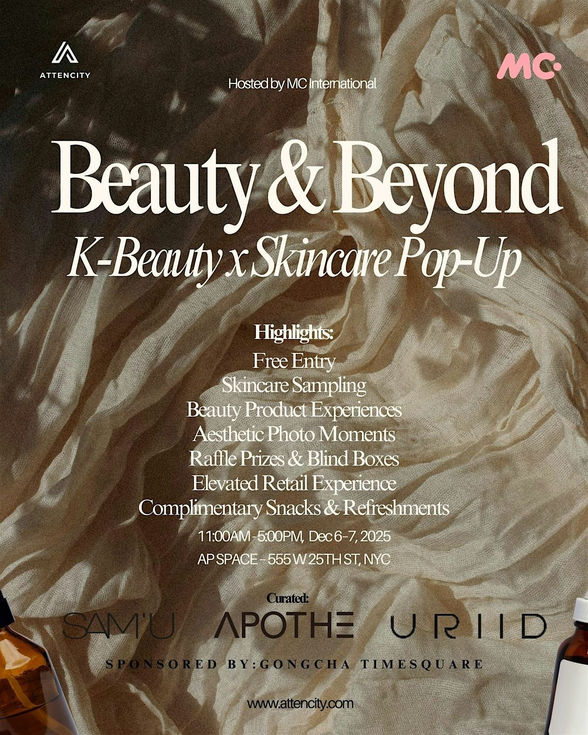 Beauty & Beyond - K-Beauty x Skincare Pop-Up