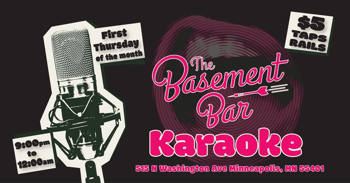 Karaoke at Basement Bar!